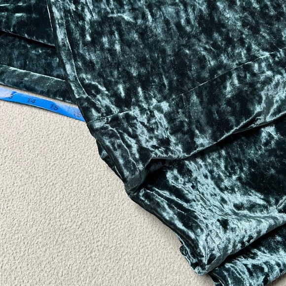 Preston & York Velvet Maxi Skirt in Deep Teal - Picture 7 of 7